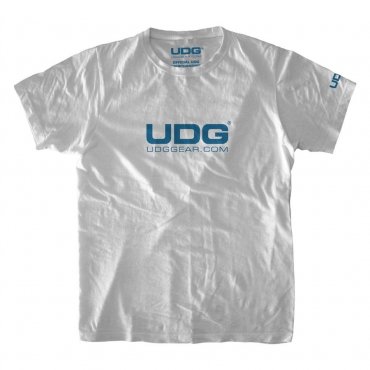 UDG T-Shirt UDGGEAR Logo White/Blue M