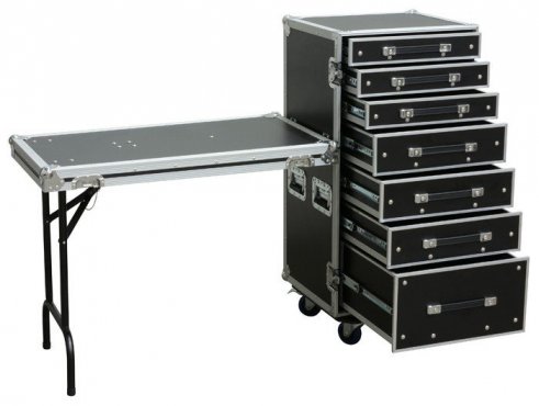 Power Dynamics FA5 7 Drawer Enginner Case With Table