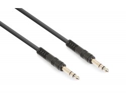 Vonyx CX326-1 kabel 6,3 mm stereo jack (M) - 6,3 mm stereo jack (M) 1,5m