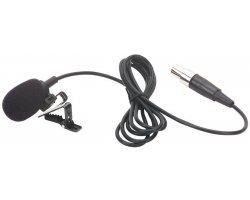 Power Dynamics T1 Tie clip microphone mini XLR