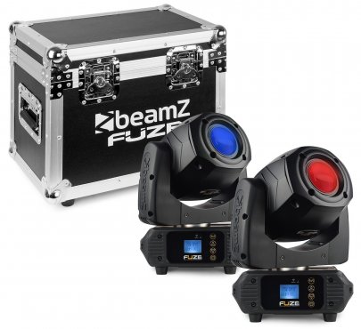 BeamZ Fuze75S Spot set 2 pohyblivých hlav s kufrem