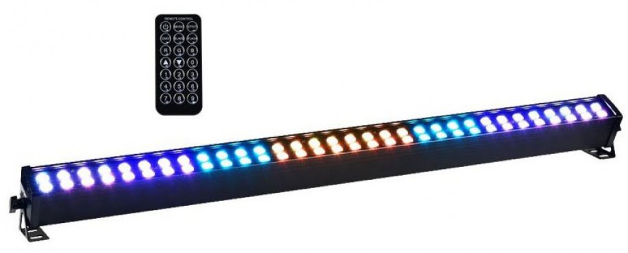 LIGHT4ME LED BAR 64X3W RGB strip 8 sections Pilot