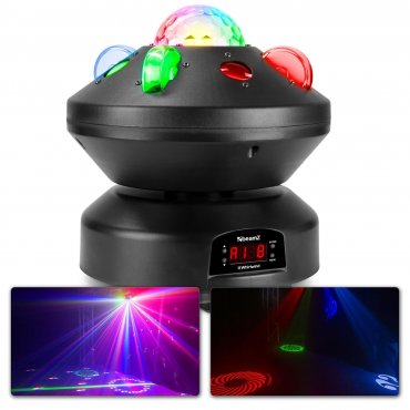 BeamZ Whirlwind 3-in-1 LED Effect DMX