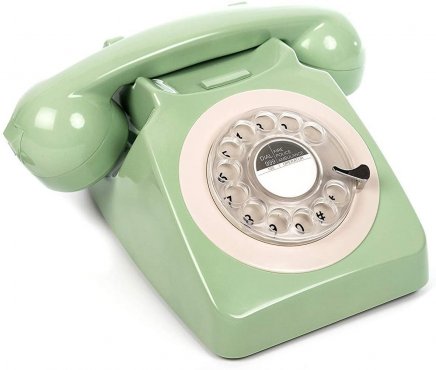 GPO 746 Rotary Phone Green