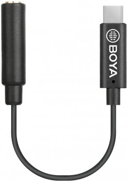 BOYA BY-K6 Redukce 3,5mm (Female) na USB-C