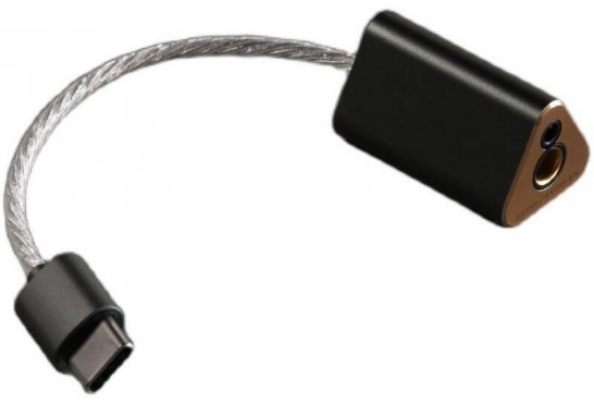 DD HiFi redukce z USB-C na 2.5 a 4.4mm Jack s DAC