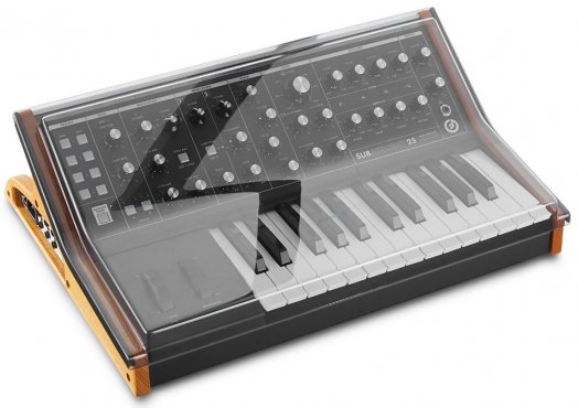 Decksaver Moog Subsequent 25 / Sub Phatty Cover (Soft-Fit Sides)