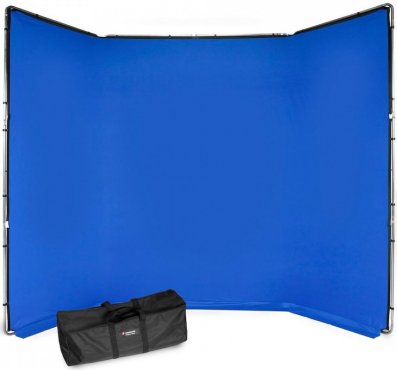 Manfrotto ChromaKey FX 4 x 2.9 m Background Kit Blue