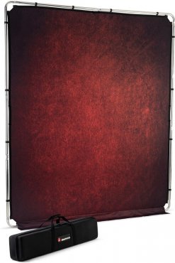 Manfrotto EzyFrame Vintage Background 2 x 2,3 m Crimson