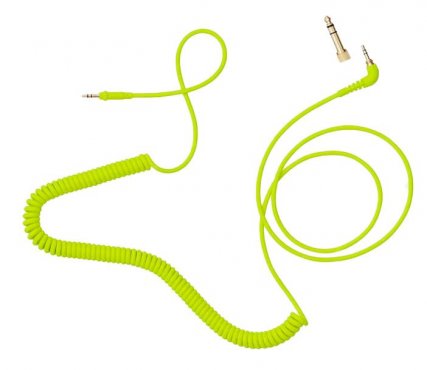 AIAIAI C18 Coiled - 1,5m Adapter - Neon