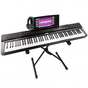 Max KB6 Set digitálního piana se stojanem a sluchátky