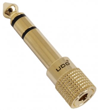 UDG Ultimate Headphone Jack Adapter Plug 3.5mm (1/8”) to 6.35mm (1/4”)