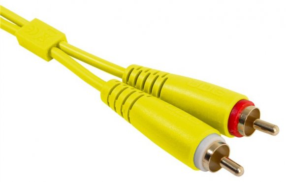 UDG Ultimate Audio Cable Set RCA - RCA Yellow Straight 3m
