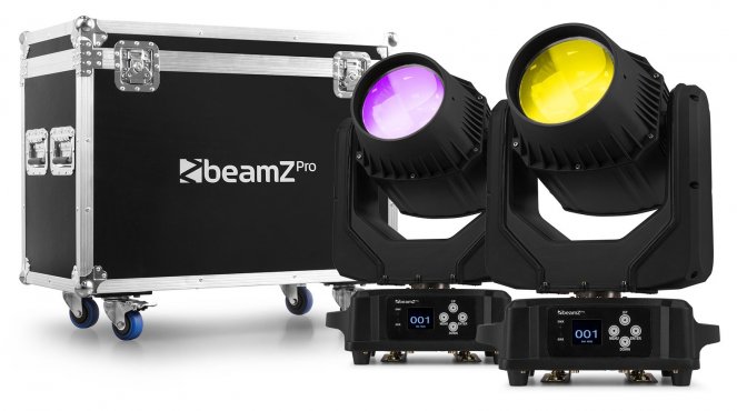 BeamZ Pro Nereid120W Outdoor Moving Head Beam 2ks v přepravním kufru
