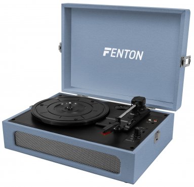 Fenton RP118E Gramofon v kufříku s BT vstupem/výstupem