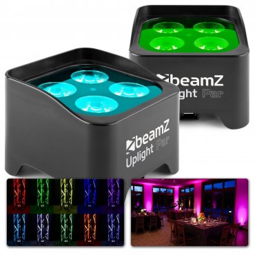 BeamZ BBP90 Set 2x Uplight PAR