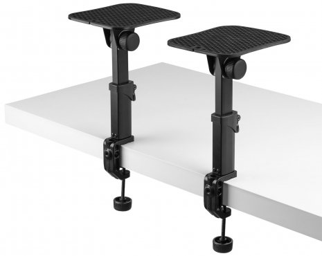 Vonyx SMS32 Monitor stand set clamp 28cm