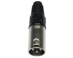 Accu Cable AC-C-X3M Plug XLR 3pin male