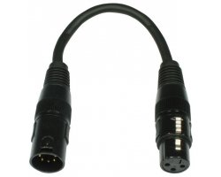 Accu Cable AC-DMXT/5M3F 5pin male/3pin female