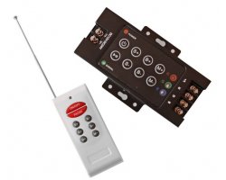 eLite ovladač pro LED svítící pásky, 12-24V, RGB, RF