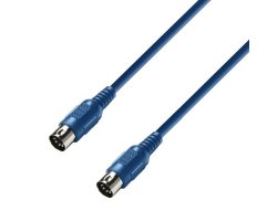 Adam Hall Cables K3MIDI0300BLU