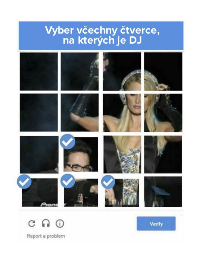 Že by nová captcha na webu? 🤔😅