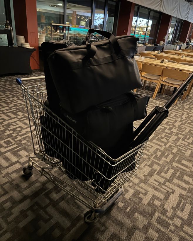 O víkendu na firemce prej..."Bude Vám ten vozík stačit?" 🤷‍♂️ Jako, bude no, ale ideální to zdaleka není.